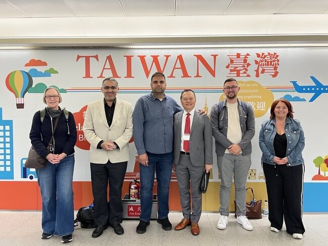 英國工黨台灣之友會主席訪台 將晉見蕭副總統 | 華視新聞