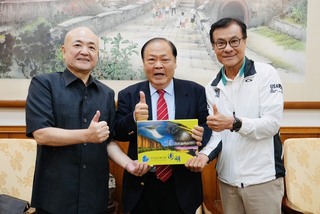 日本駐台代表拜會 陳光復盼推動澎日觀光交流