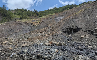 中橫靈甫橋段坍方搶通 邊坡含水飽和晚間8時封閉