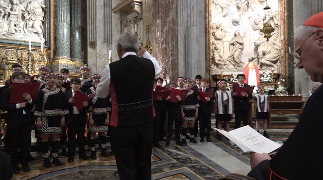 台梵美聲罕見合作 台灣原聲攜手西斯汀童聲羅馬演出 | 華視新聞