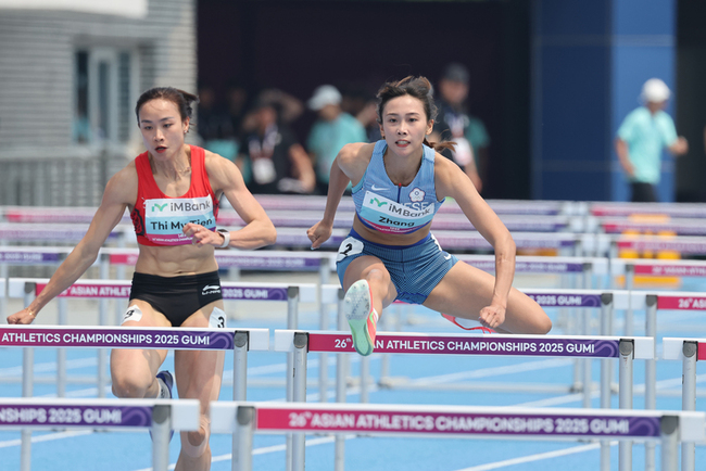 田徑亞錦賽 林翊凱、張博雅攜手「跨」進決賽 | 華視新聞