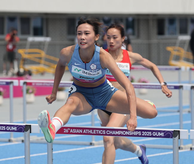 亞錦賽晉級又達亞運標 跨欄女神張博雅不滿意成績 | 華視新聞