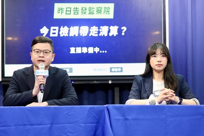 檢調偵辦罷免偽造文書張斯綱列被告 藍轟清算恐嚇 | 華視新聞