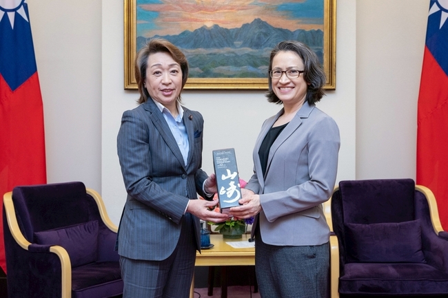 接見日議員橋本聖子 副總統：台日持續深化合作 | 華視新聞