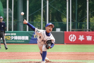 張雨齊超齡好投壓制新北  華南少棒北市晉冠軍戰