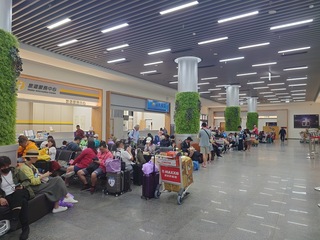 大雨影響能見度  馬祖南北竿機場全日暫停起降