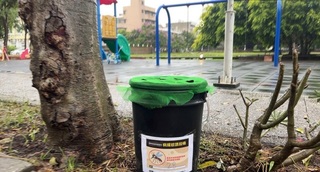 雲林孳清病媒蚊  北港鎮熱區放置誘殺桶