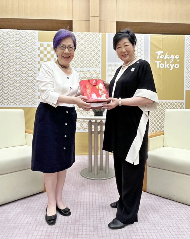 李安妮拜會 小池百合子憶30年前與李登輝談半導體 | 華視新聞