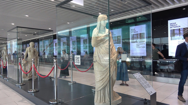 羅馬機場揭3大經營祕訣 致力藝術、減碳、自動通關 | 華視新聞