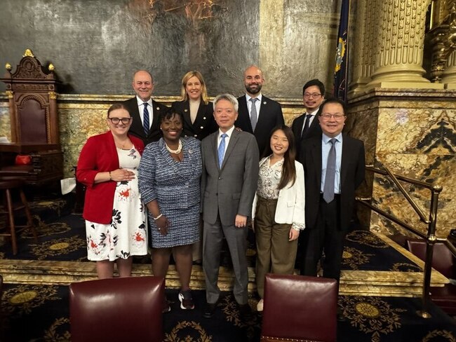 美賓州議會友台決議  台美為價值同盟夥伴 | 華視新聞