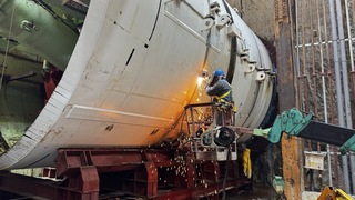 桃捷綠線再1潛盾機啟動 從G06朝桃園車站邁進