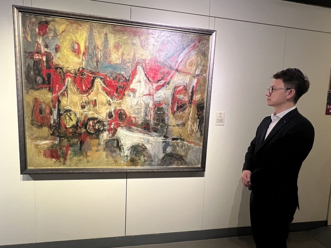 戰後第一代畫家陳銀輝紀念展中市登場  展29件畫作 | 華視新聞