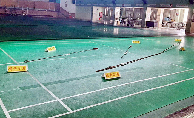 嘉大林森校區對外開放羽球場鋼筋掉落 即起封閉 | 華視新聞