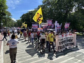 菲民團質疑拖延薩拉彈劾案  要求參議院立即審理