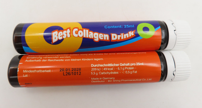 德國膠原蛋白飲防腐劑超標  500公斤退運銷毀 | 華視新聞