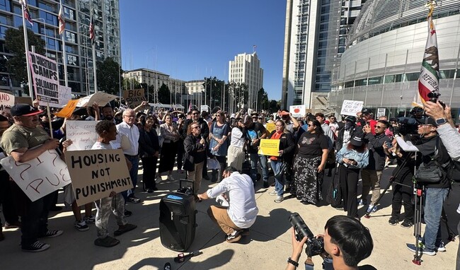 加州矽谷響應洛杉磯示威 弱勢族群集結抗議政府 | 華視新聞