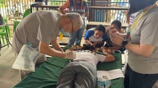 嘉基醫院赴菲偏鄉深化跨國醫療  約500病患受惠