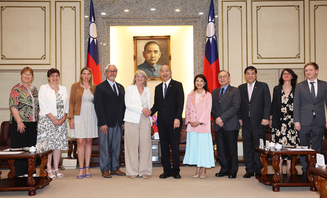 韓國瑜接見法國議員團 期盼台法國會友誼歷久彌新 | 華視新聞