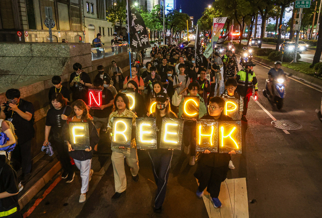 反送中6週年在台港人遊行 呼籲台灣正視中國威脅 | 華視新聞