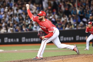 味全龍9上逆轉悍將  艾璞樂剛轉任後援就奪勝投