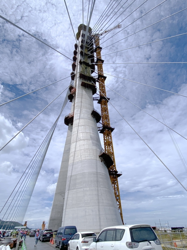 淡江大橋預計7月完成主橋塔 年底全橋完工 | 華視新聞