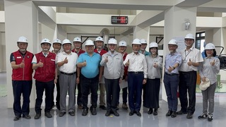 卓榮泰視察嘉義縣防汛 與地方聯合治水