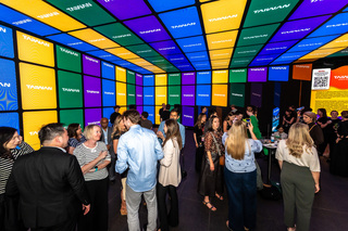 台灣在英宣傳赴台旅遊  倫敦鬧區現大型沉浸影音秀