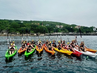 屏東特教校攜潮州高中 戶外融合教育體驗獨木舟