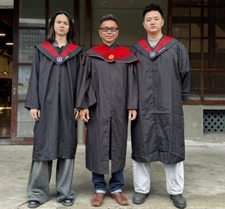 曾傳傑父子3人同年畢業  中原設計學院譜佳話