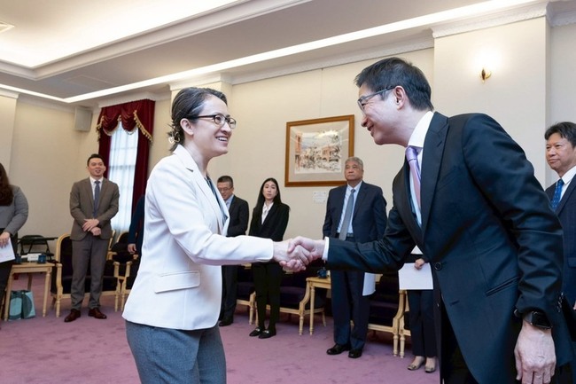 創投公會拜會副總統 盼延長新創稅賦優惠適用年限 | 華視新聞