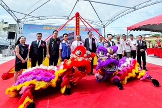 健策大園三廠動土  張善政：高科技業進駐航空城