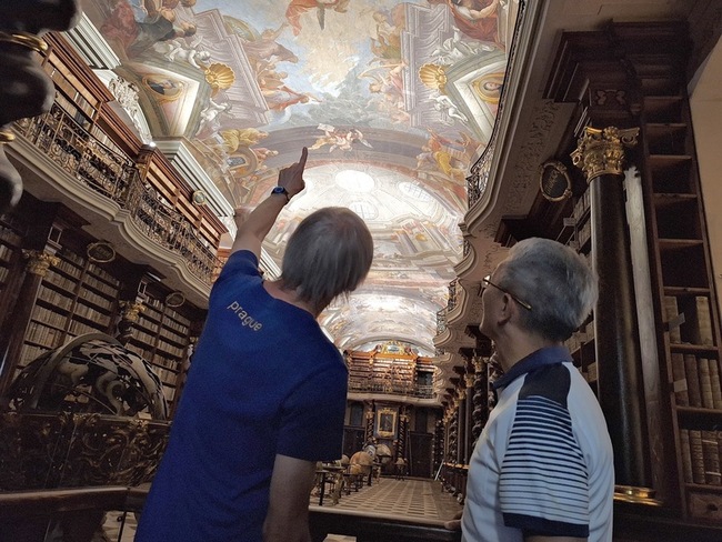 林茂盛訪捷克國家圖書館 盼擘劃宜蘭總圖願景 | 華視新聞