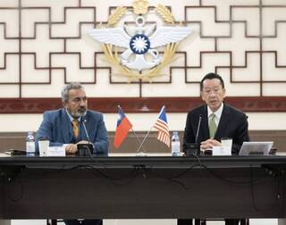 顧立雄見美眾院訪團 感謝支持台灣安全