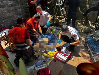 北市委外捕蜂員困樹昏迷 警消協助送醫搶救不治
