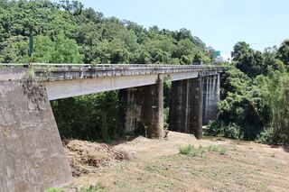 苗縣三灣銅富大橋橋基裸露嚴重 改善工程開工