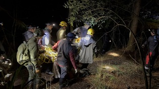 台灣黑熊雪霸武陵受困陷阱 林業保育署跨單位救援