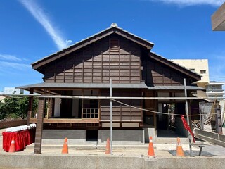 歷史建築二崙分駐所眷舍7月底完工 打造文學咖啡館