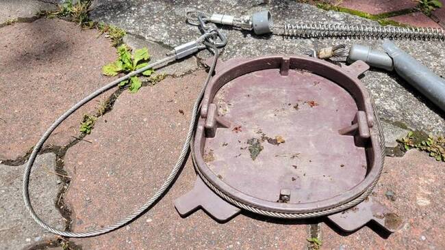 黑熊雪霸受困陷阱  查獲套索踏板式獵具移交警方 | 華視新聞