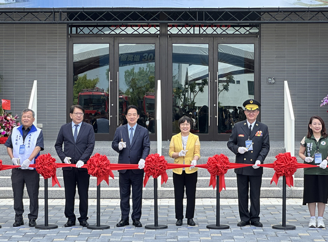 賴總統：消防署訓練中心要打造成印太重要災防基地 | 華視新聞