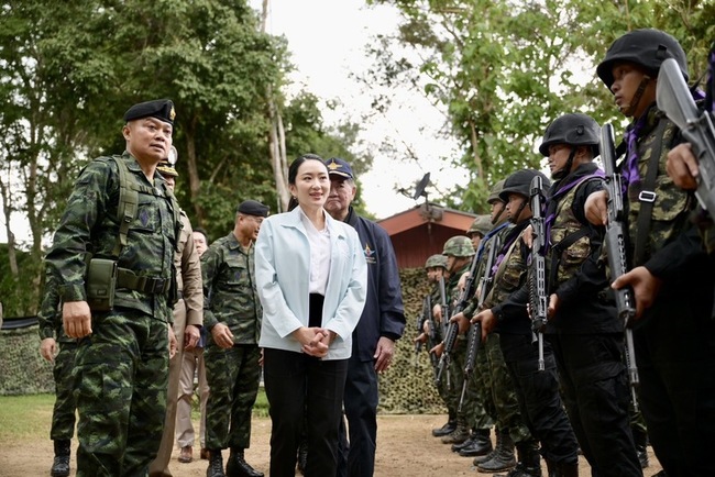 泰柬總理對話外流引爆民怨 貝東塔急赴邊境視察部隊 | 華視新聞
