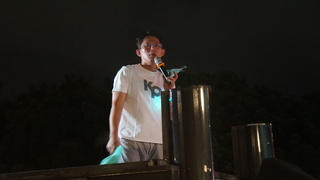 支持者北所外挺柯文哲 陳佩琪、黃國昌到場