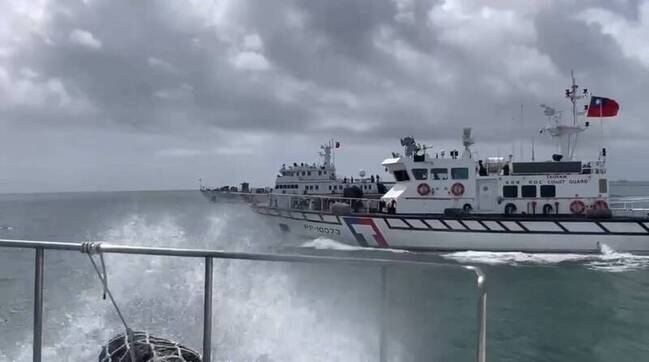 4艘中國海警船連2天侵擾金門  海巡併航蒐證 | 華視新聞