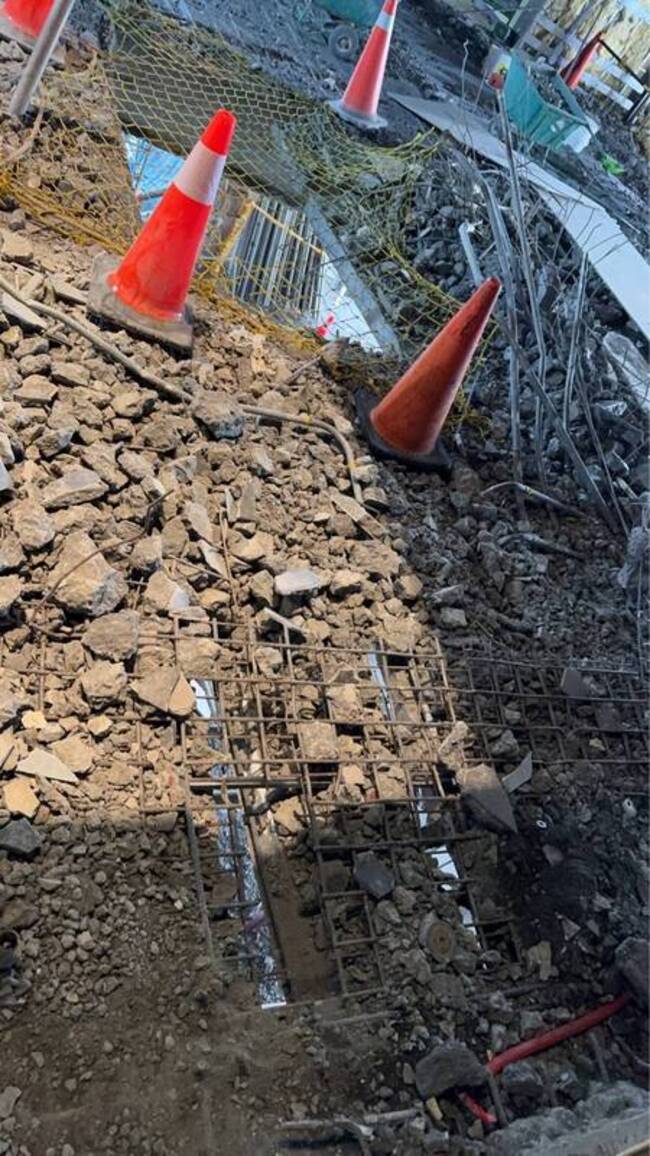 台中新光三越修復 技師建議鋼承板切割繩索吊掛 | 華視新聞