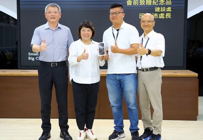 嘉市建設處長田長沛7/3離職  黃敏惠祝福 | 華視新聞