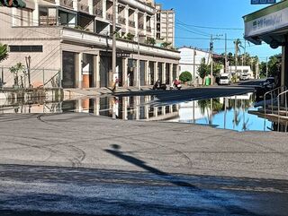 東港東津里大潮又淹水 里長盼爭取道路加高