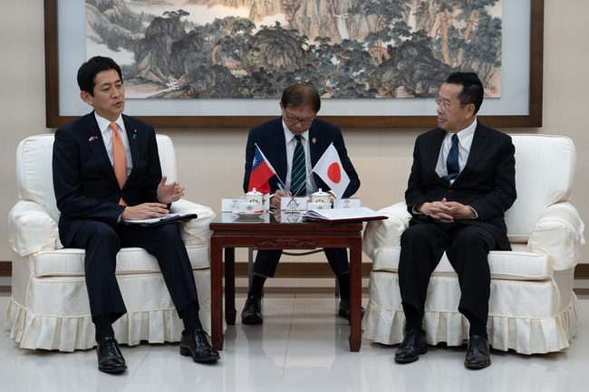 接見小林鷹之 顧立雄盼台日攜手維護區域和平穩定 | 華視新聞