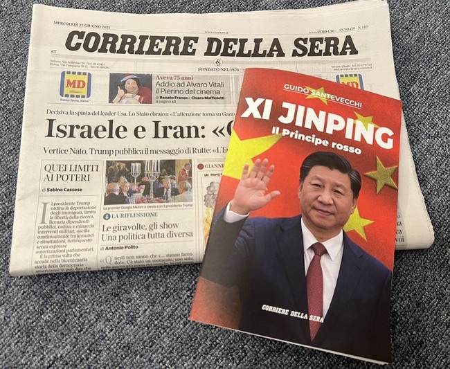 義大利報紙贈「習近平專刊」 揭中國野心併吞台灣 | 華視新聞