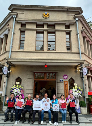 台中舊頂街派出所華麗轉身 糕餅文化據點展豐原漆藝
