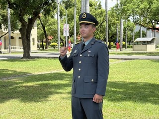 陸官首名留學西點軍校魯凱族畢業生 學成歸國授階