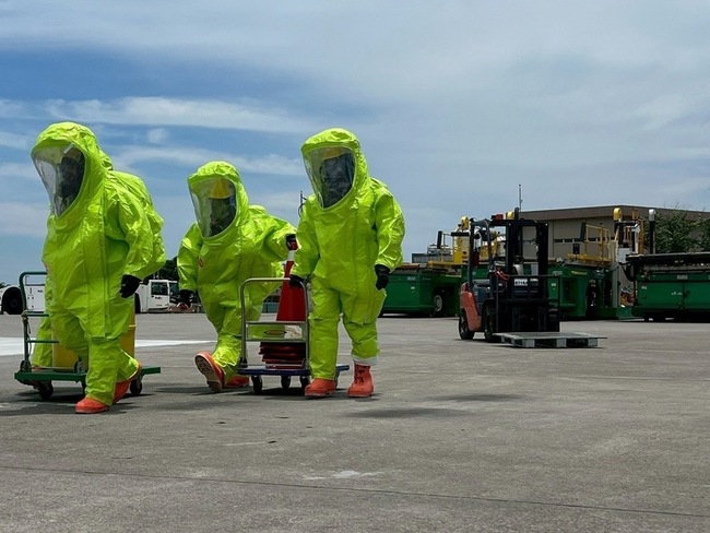 桃機舉辦複合式災害演練  盼提升聯防救災能力 | 華視新聞